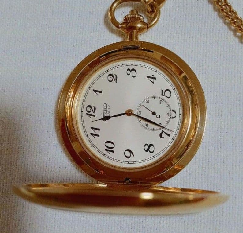 user様ご依頼　天皇陛下御在位記念懐中時計&内閣総理大臣 セイコー懐中時計