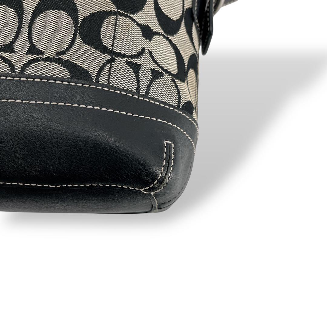 バッグ Y2K COACH Signature Tassel Shoulder Bag