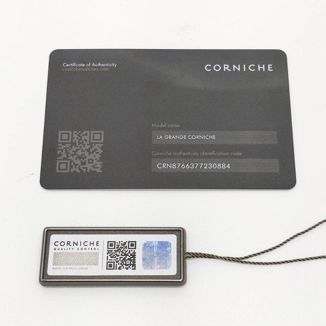 CORNICHE ラ グランデ ステンレススチール ブルーマリン 自動巻き腕時計