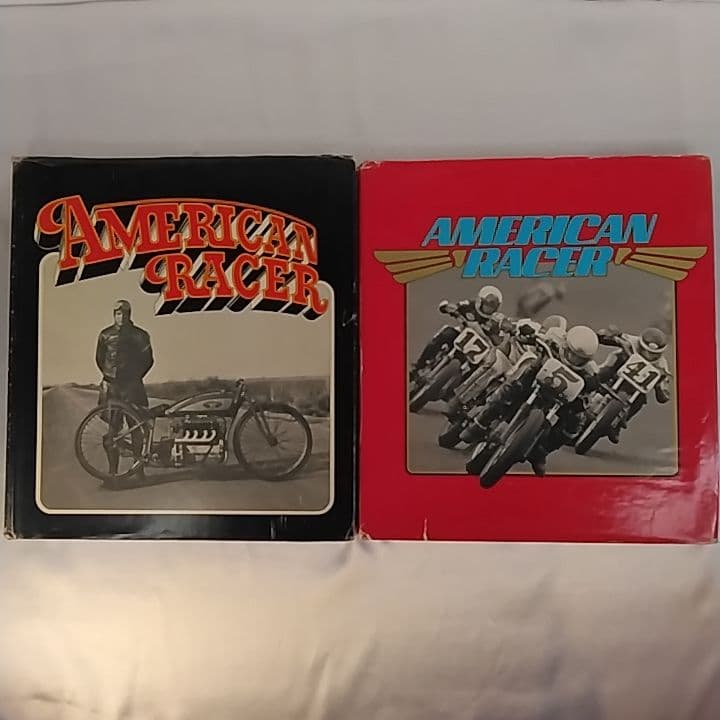 ✨超希少2刊✨絶版 洋書『アメリカンレーサー』American Racer 黒赤