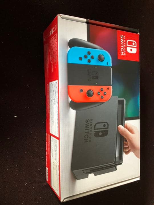 【箱、ジョイコン、ソフト、サプライ付き 値下げ可】Nintendo Switch
