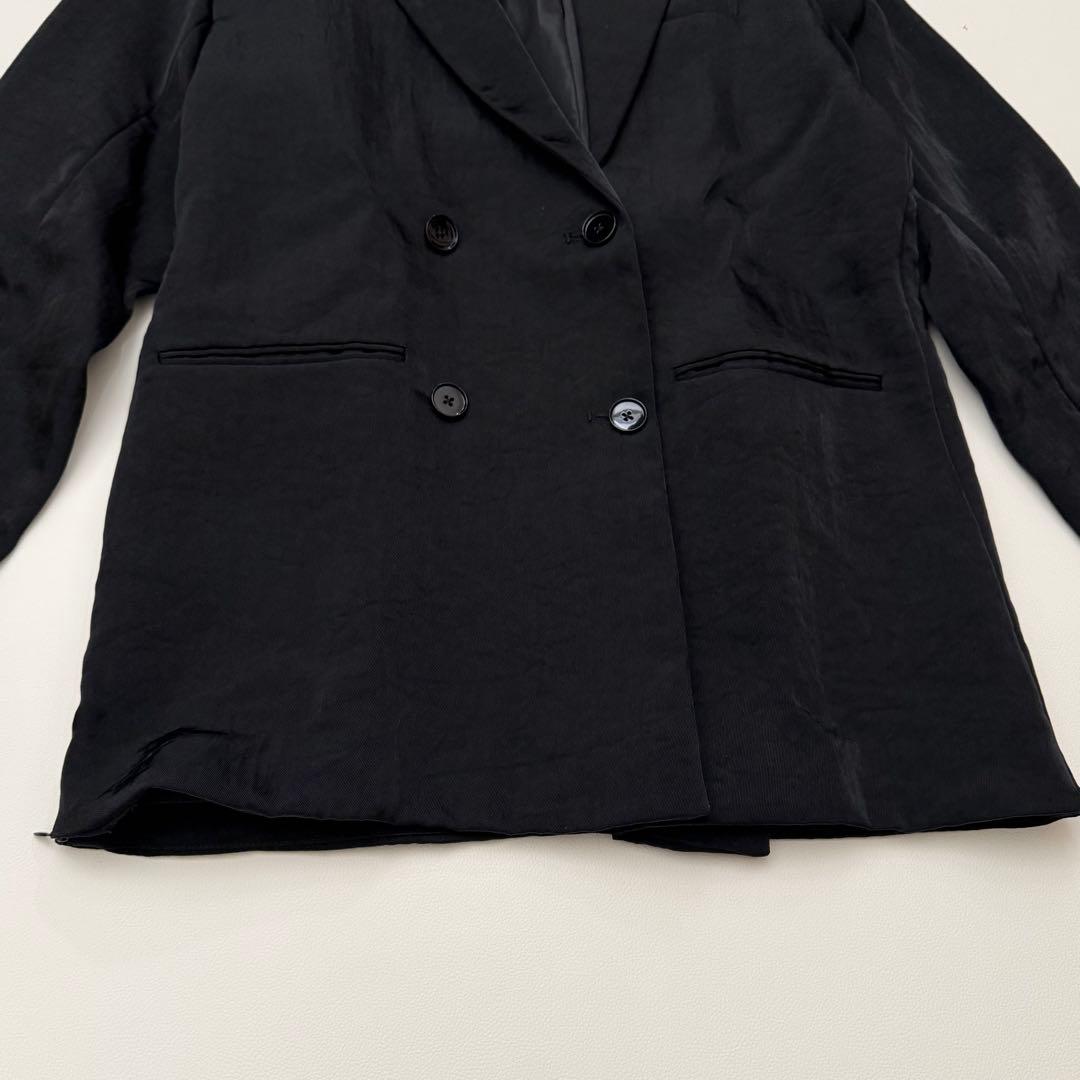 ENOF twill slit jacket ブラック L