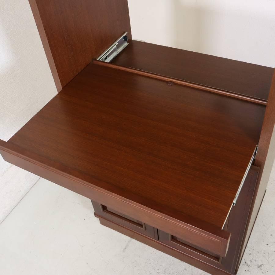 マルニ木工 地中海 レンジボード コンセント付き レンジ台 食器棚 高級家具