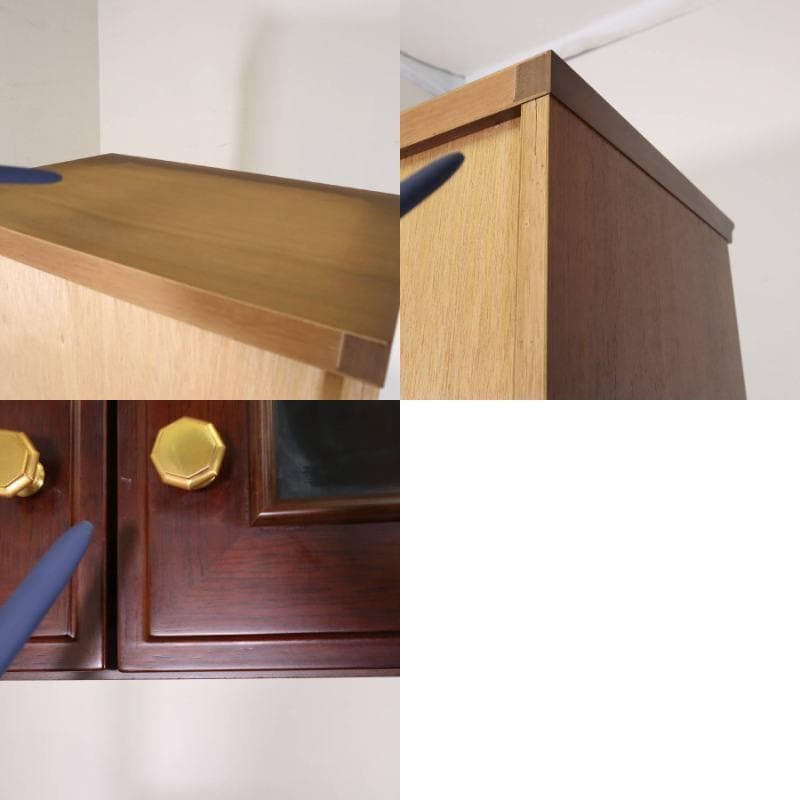 マルニ木工 地中海 レンジボード コンセント付き レンジ台 食器棚 高級家具