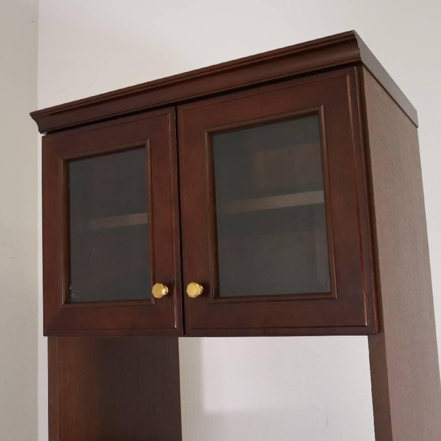 マルニ木工 地中海 レンジボード コンセント付き レンジ台 食器棚 高級家具