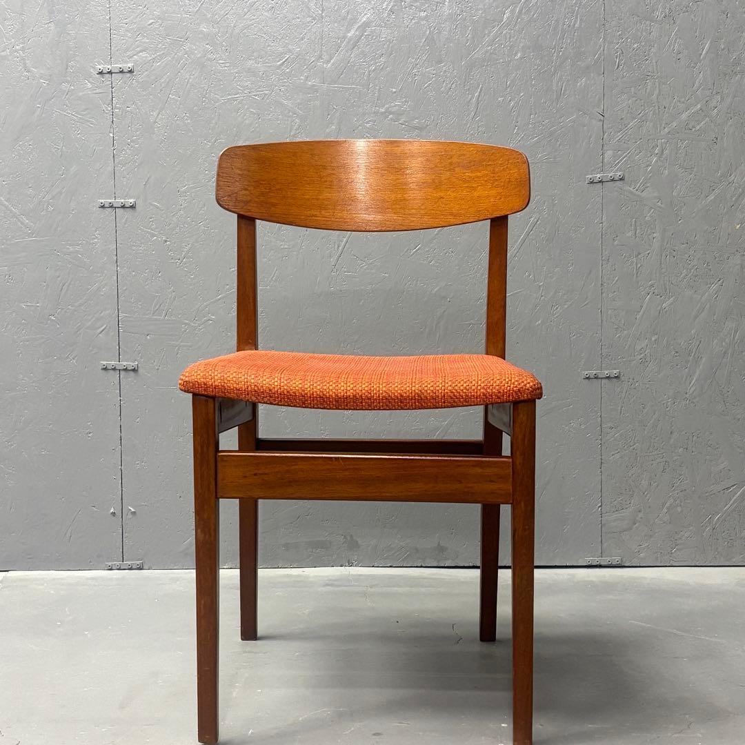 北欧 デンマーク ヴィンテージ チーク ダイニングチェア(401)