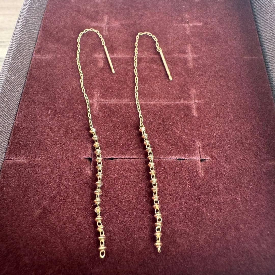 専用 ete k18 グレイン アメリカンピアス