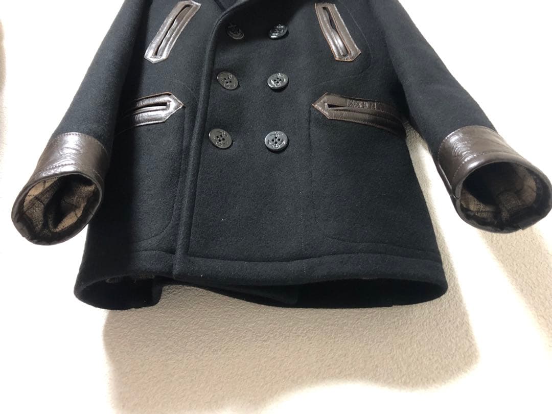 美品 JELADO ジェラード ウール ドンキーコート ピーコート 36