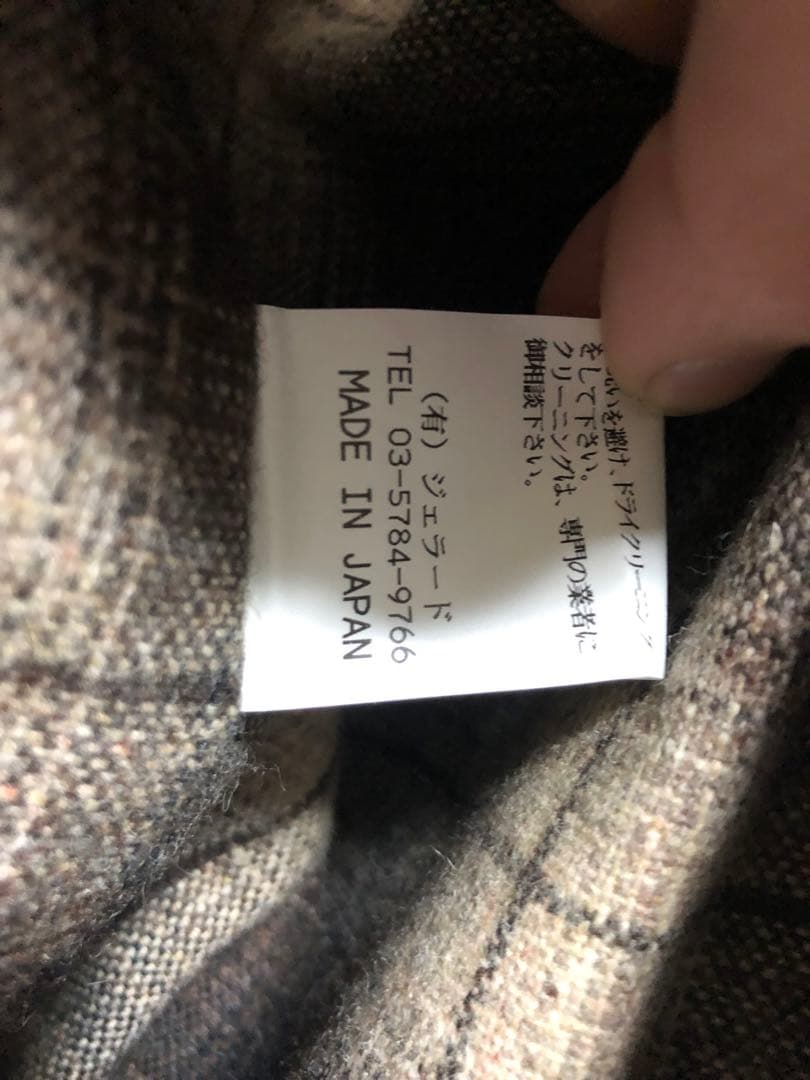 美品 JELADO ジェラード ウール ドンキーコート ピーコート 36