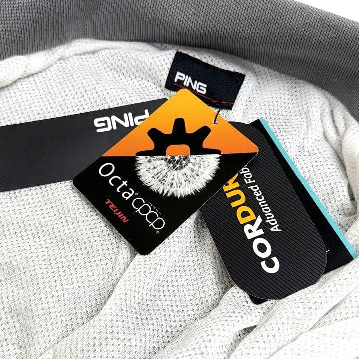 新品 PING ピン ゴルフ 高機能 ドッキング ブルゾン ジャケット 灰 LL