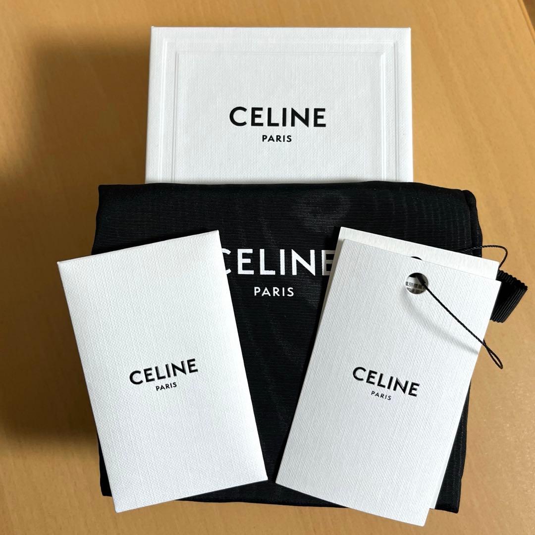 【ポケモン4EVA専用】CELINE スモール フラップウォレット トリオンフ