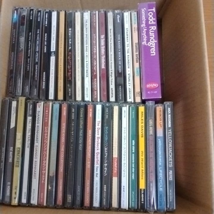 CDコレクション - ジャズ・フユージョン・ロック・37枚+追加10枚セット