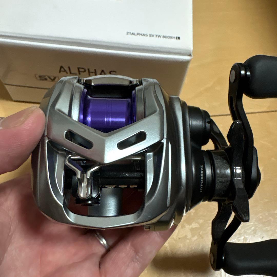 2/20まで アルファスSV TW 800XHL純正スプール付き