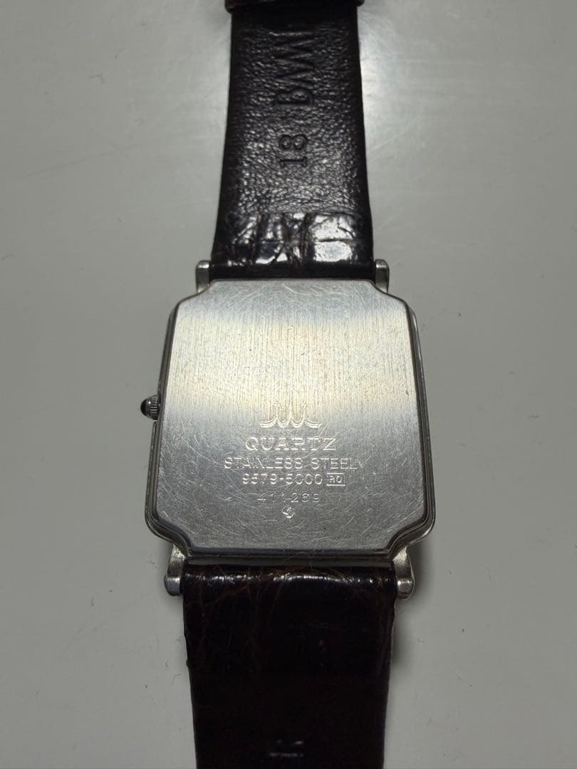 ★稼働品★SEIKO/クレドール★シルバー文字盤 ★QZ★メンズ腕時計★