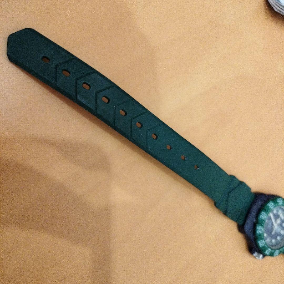 タグ・ホイヤーフォミラー1 緑 ラバーベルト