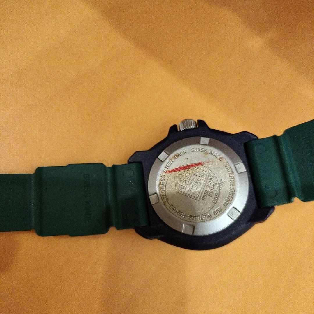 タグ・ホイヤーフォミラー1 緑 ラバーベルト