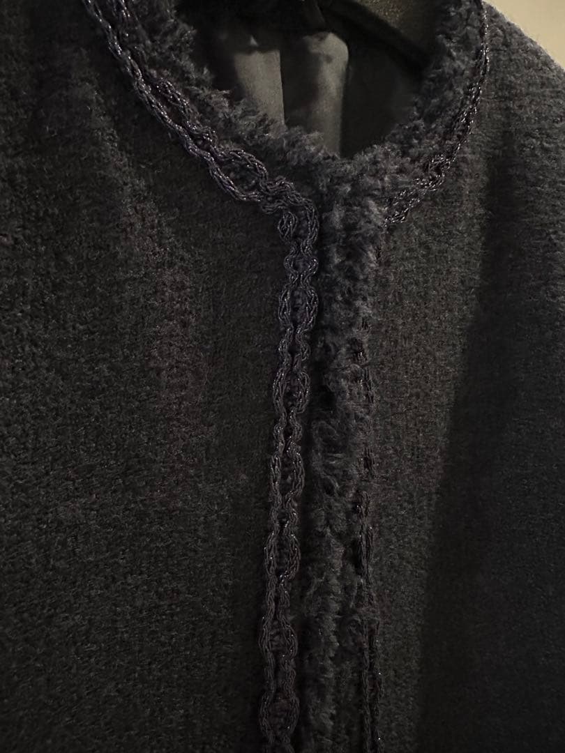 フ*ウ様 アナイ　ネイビーツイードクルージャケット【2024】　新品•未使用