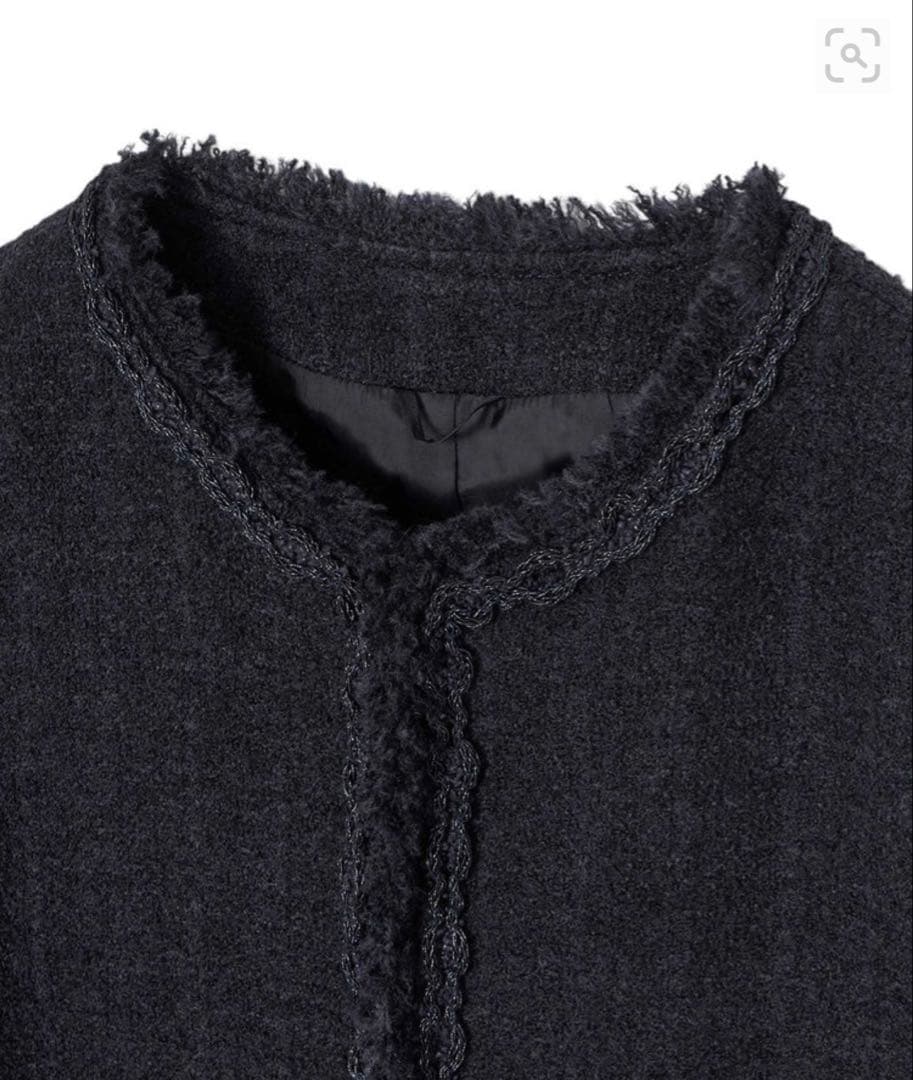 フ*ウ様 アナイ　ネイビーツイードクルージャケット【2024】　新品•未使用