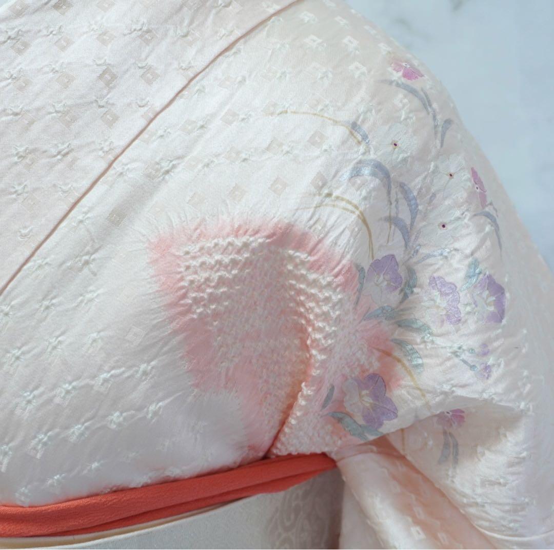 訪問着 フルセットa439Ｄ　七五三　入学式　お宮参り　結婚式　絞り