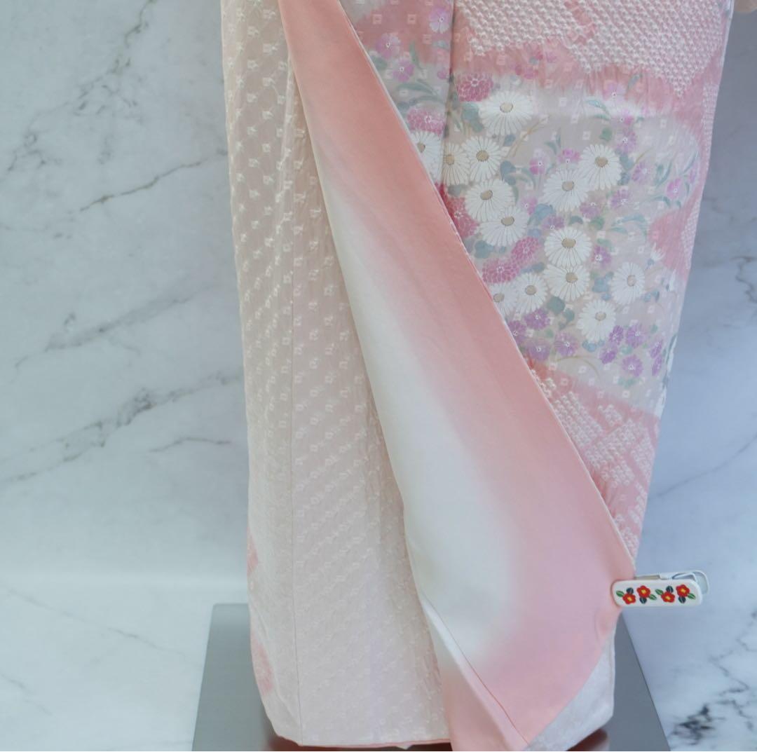 訪問着 フルセットa439Ｄ　七五三　入学式　お宮参り　結婚式　絞り