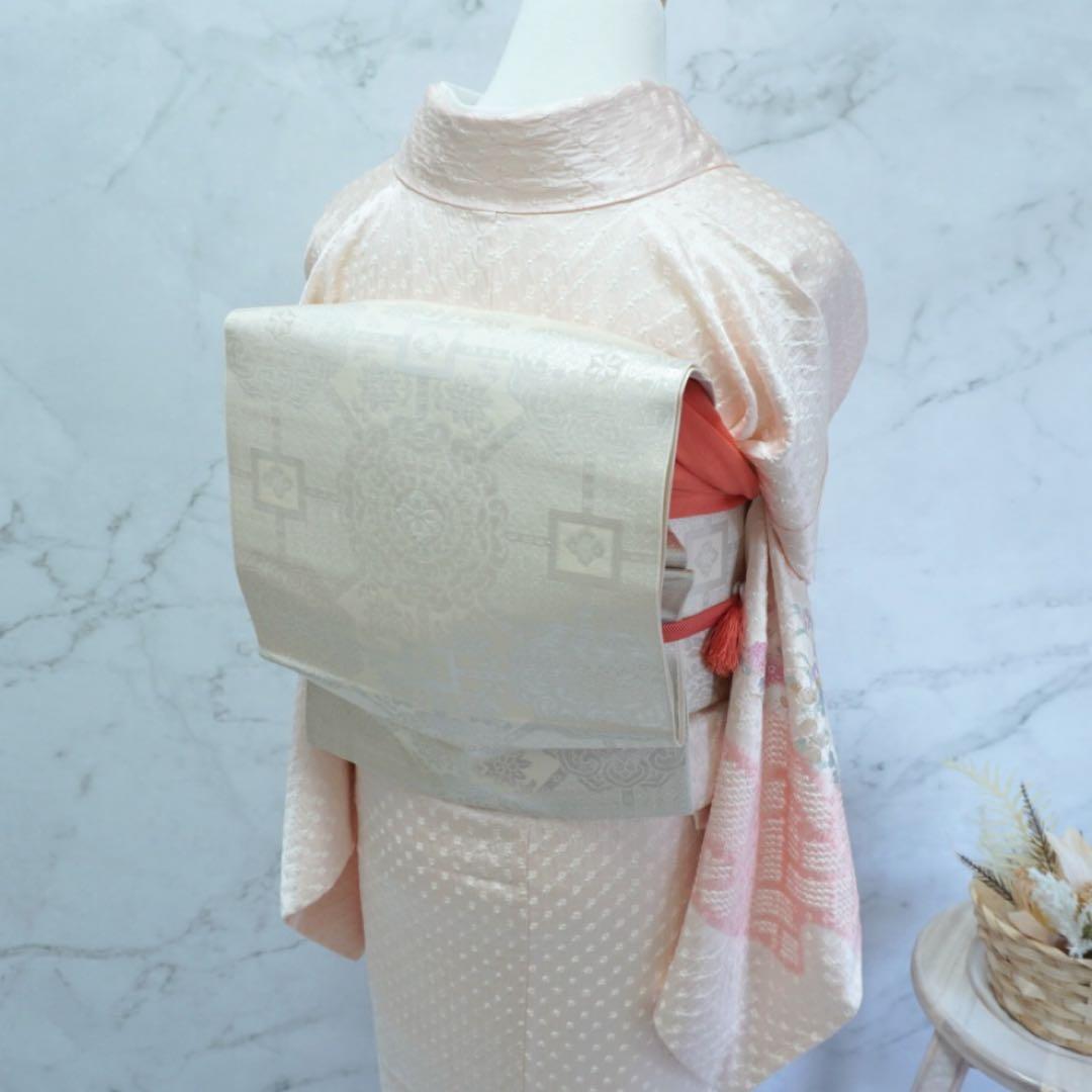 訪問着 フルセットa439Ｄ　七五三　入学式　お宮参り　結婚式　絞り