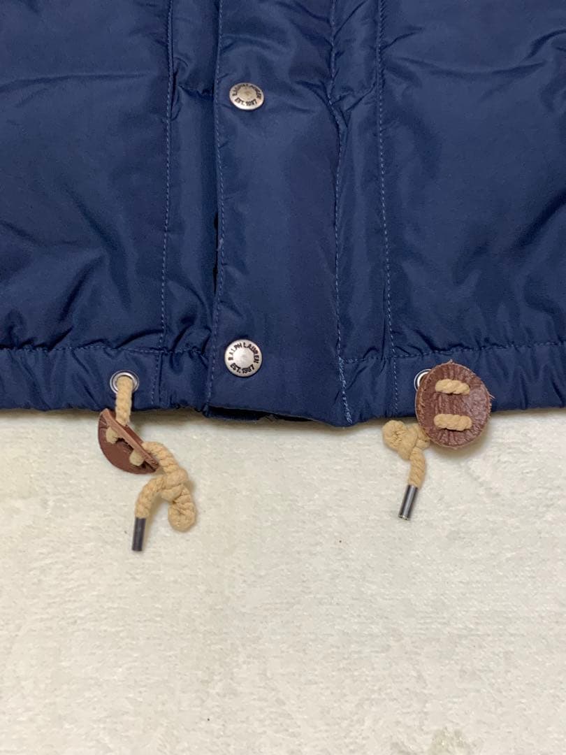POLO RALPH LAUREN ネイビー ダウンベスト Lサイズ