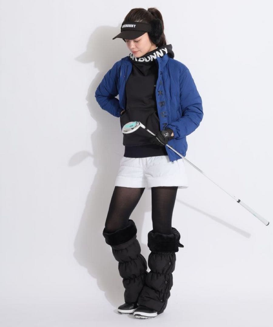 ジャックバニー Jack Bunny!!ストレッチ袋織り中綿ジップアップブルゾン