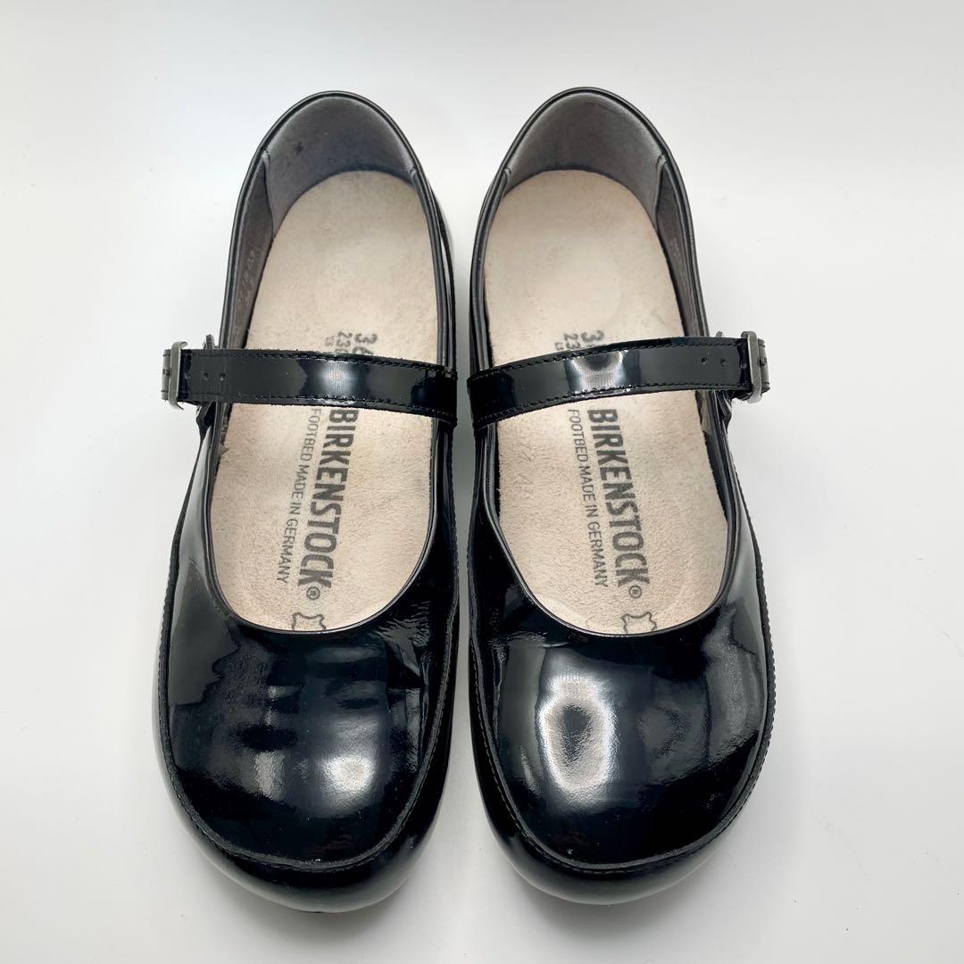 ビルケンシュトック　LISMORE　フラットシューズ　ブラック　【美品】