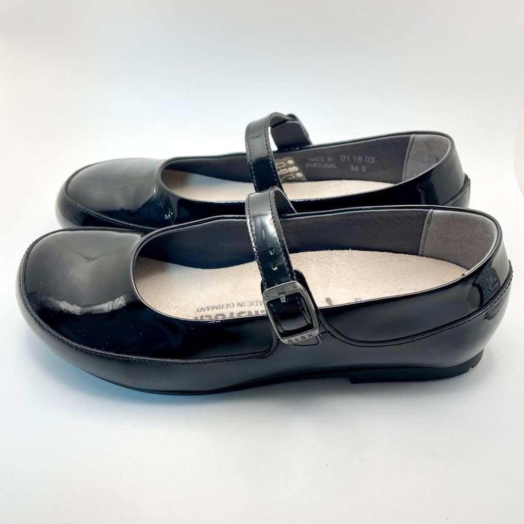 ビルケンシュトック　LISMORE　フラットシューズ　ブラック　【美品】