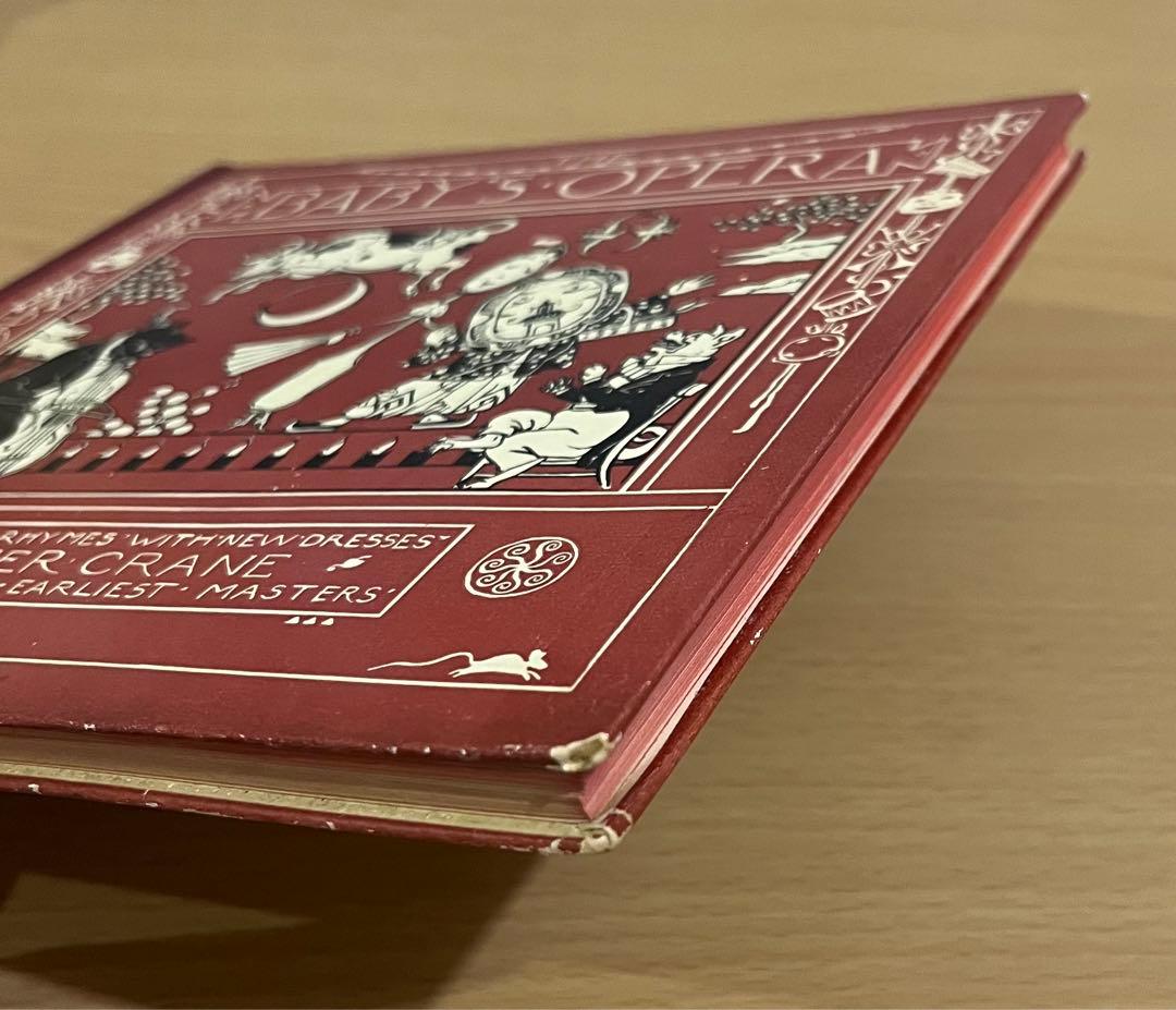 No250 アンティーク 古書 洋書 絵本 幼な子のオペラ ウォルター・クレイン