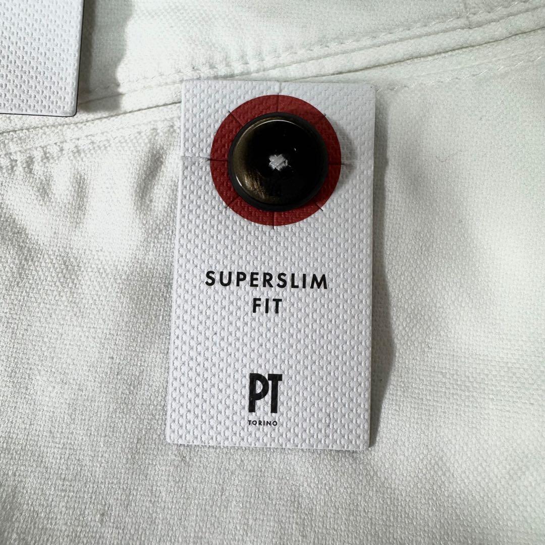 タグ付き未使用品 PT TORINO 白パンツ スリムフィット 46 チノ