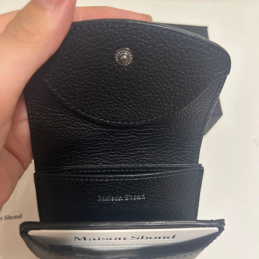MaisonSbond　メゾンエスボンド　Amy Black 財布 新品未使用