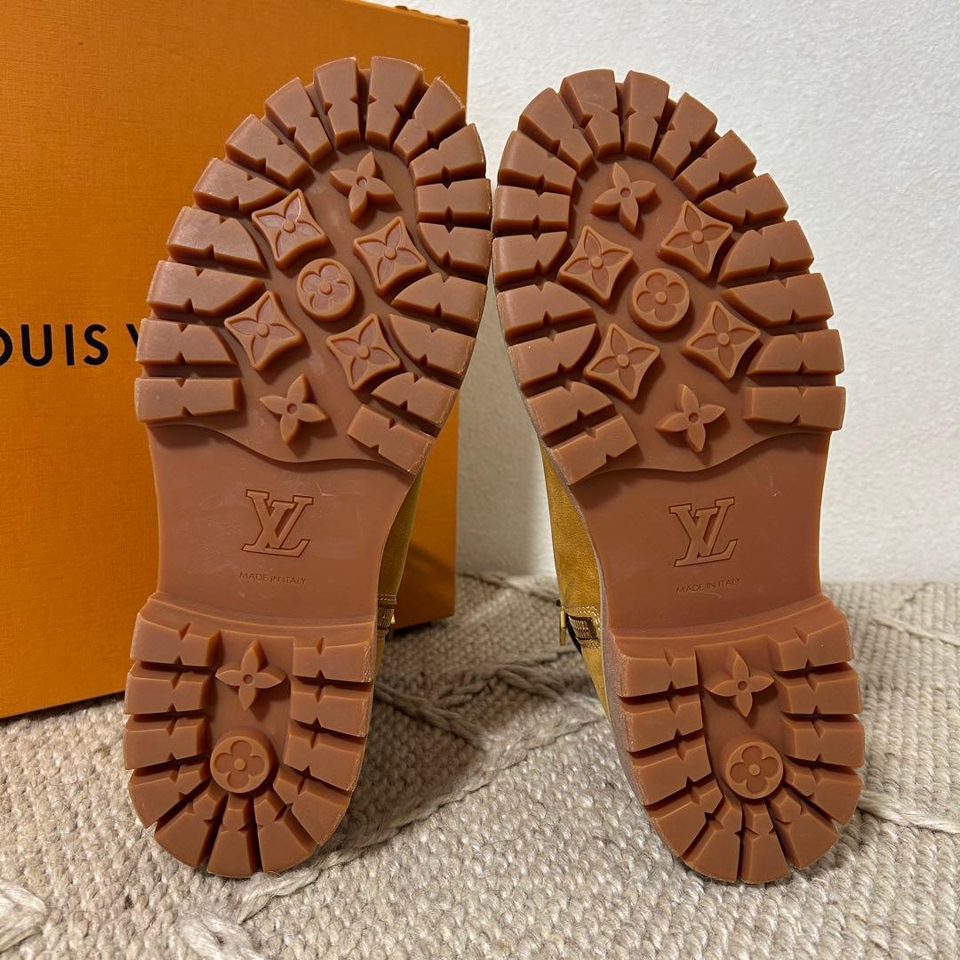 美品 LOUIS VUITTON Timberland ティンバーランド ブーツ