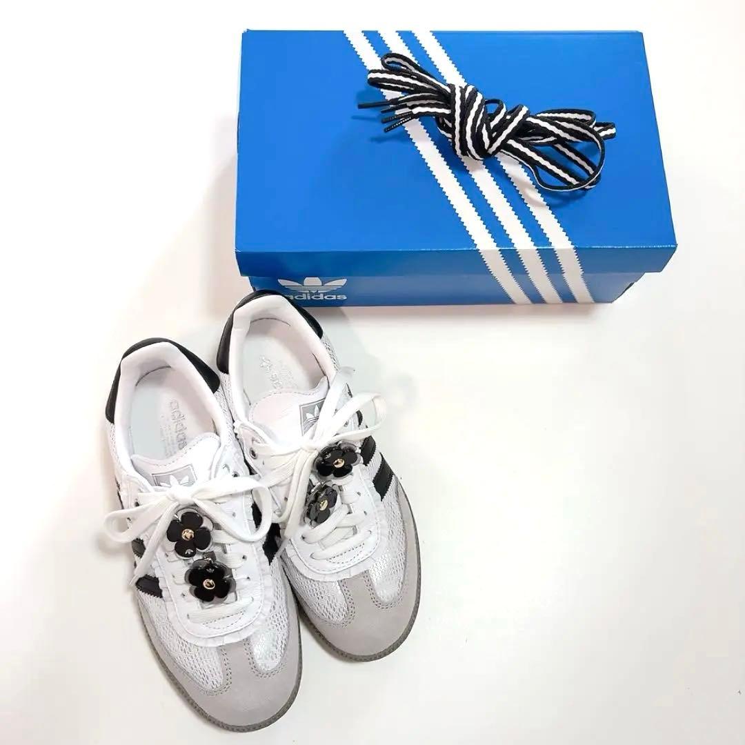 美品　希少　adidas レースサンバsamba OG 22.0㎝