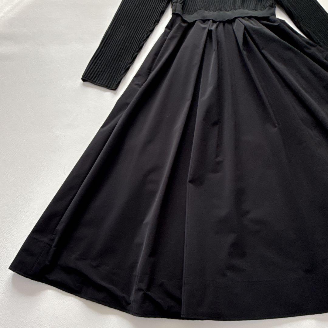 【美品】組曲　FLICKA　コラボ　セレモニー　ニットワンピース　3　Lサイズ