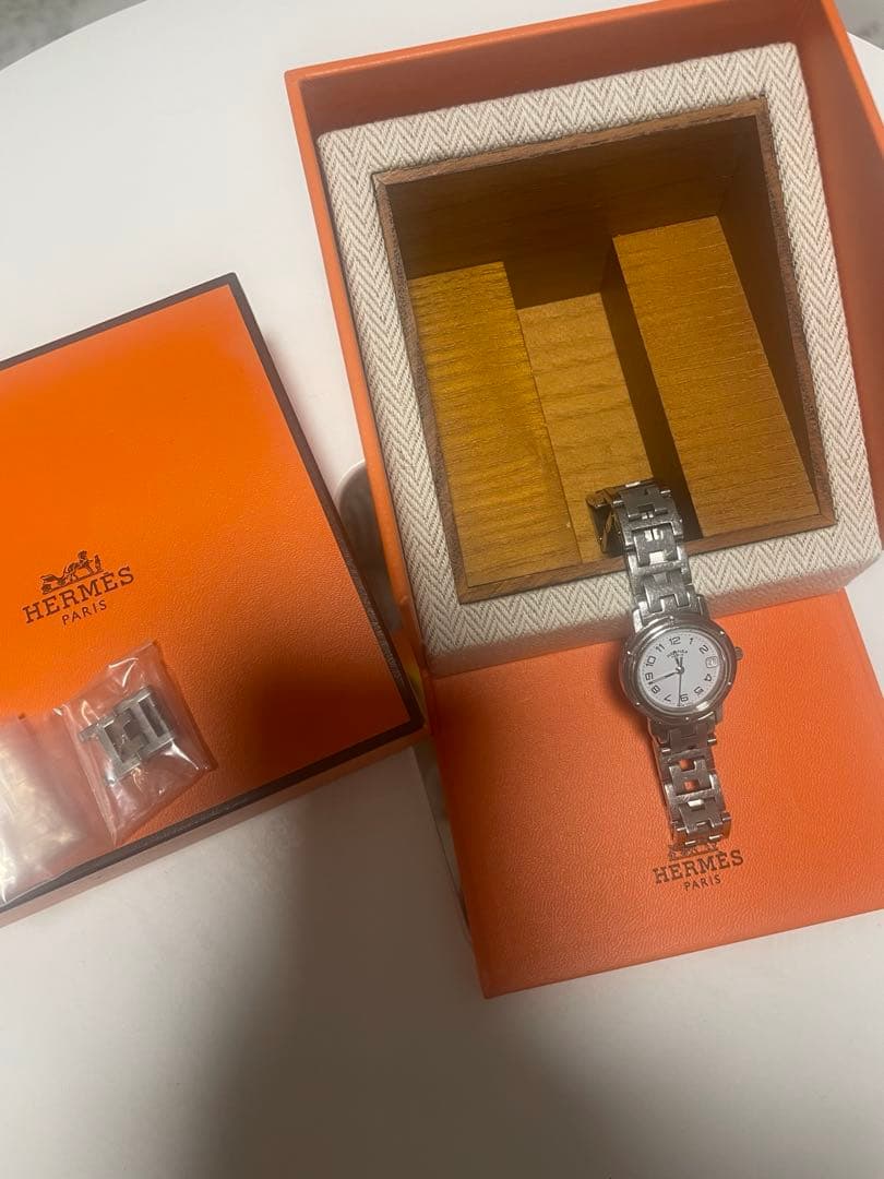 エルメス⭐︎クリッパー　時計　※訳あり