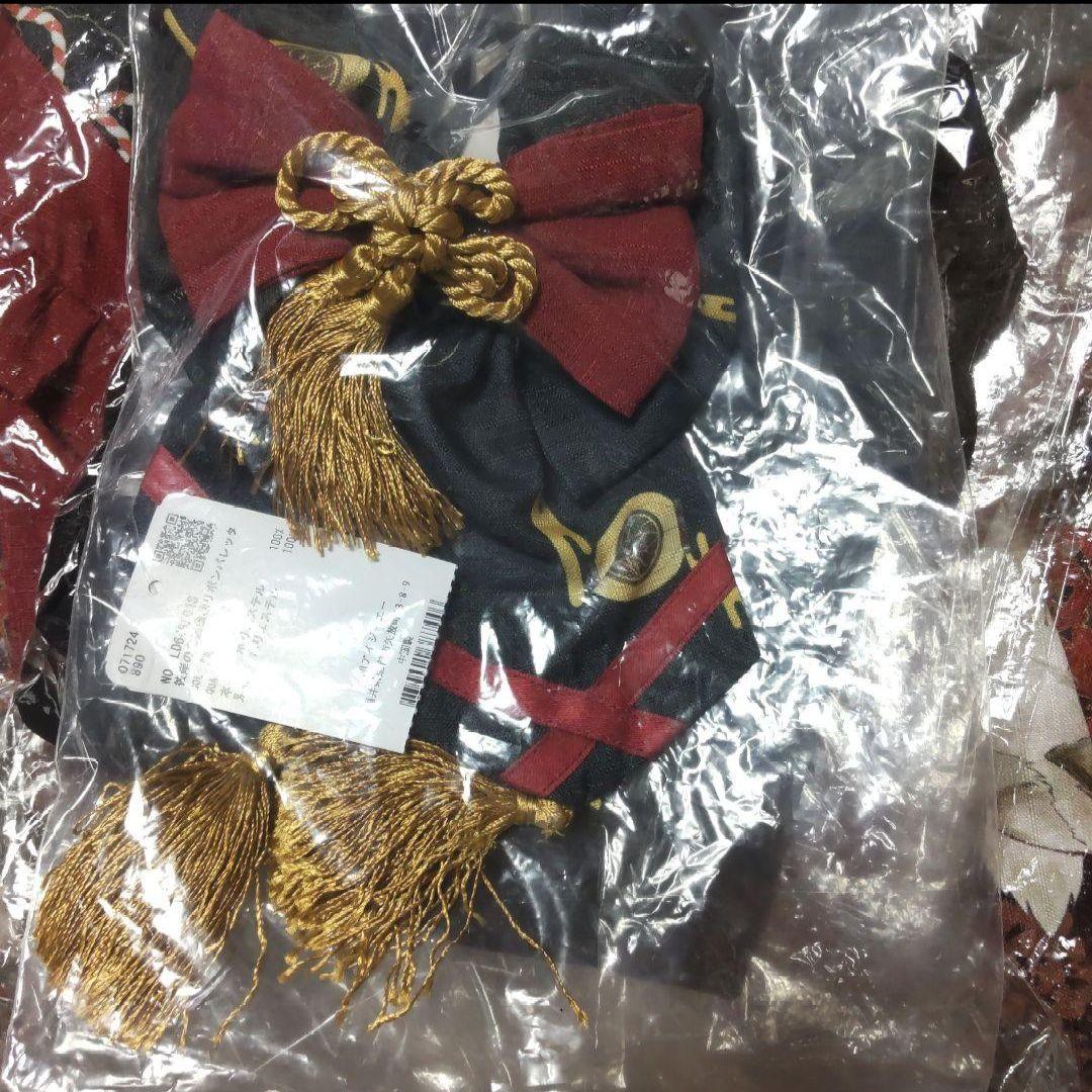 axes famme kawaii 彼岸の白狐会 黒 JSK ブラウス バレッタ