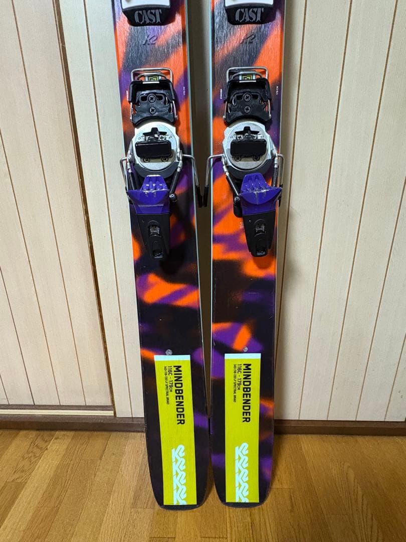 スキー K2 Mindbender116 179cm&CAST FREETOUR