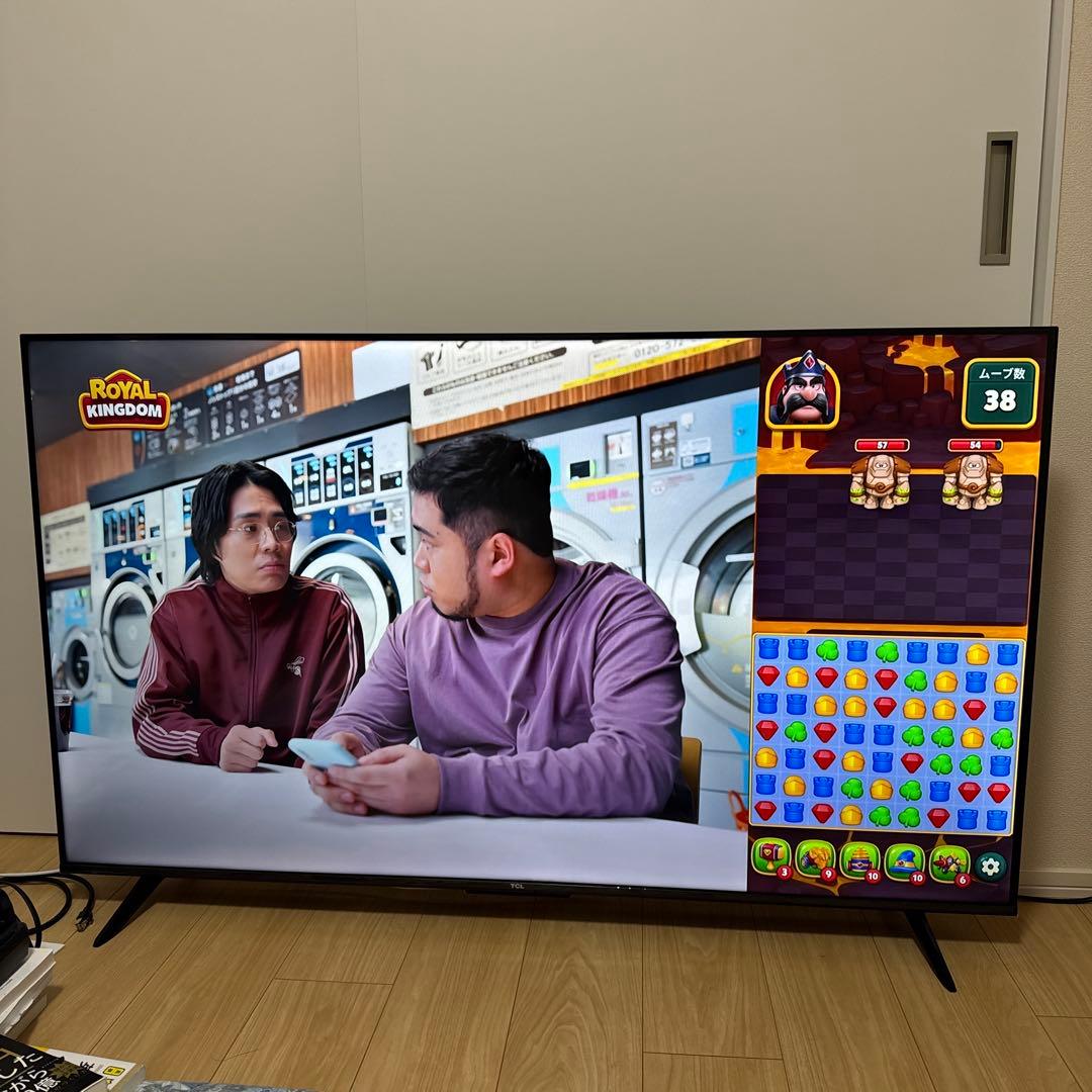 TCL 55V 4K UHD液晶テレビ