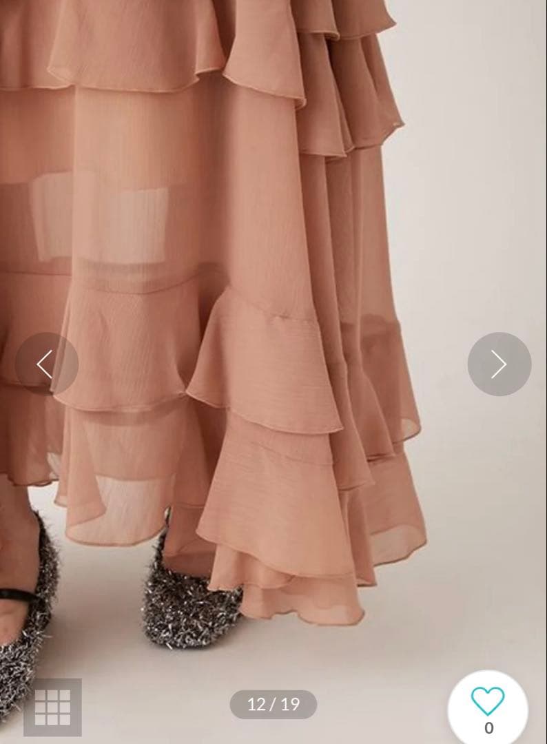 ♡1回のみ着用♡LILY BROWN フリルワンピース