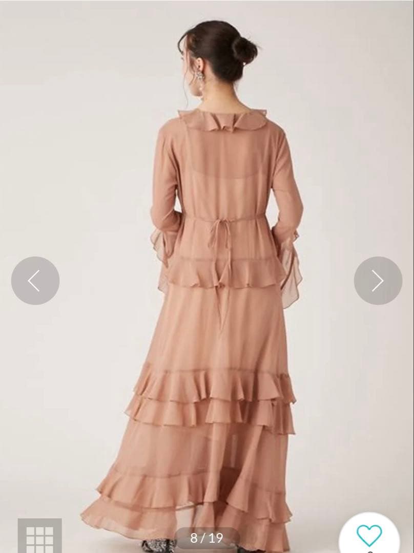 ♡1回のみ着用♡LILY BROWN フリルワンピース