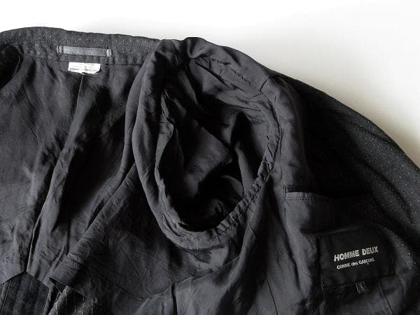 セール　コムデギャルソンオムドゥ 18SS ポリウール　テーラードジャケット S