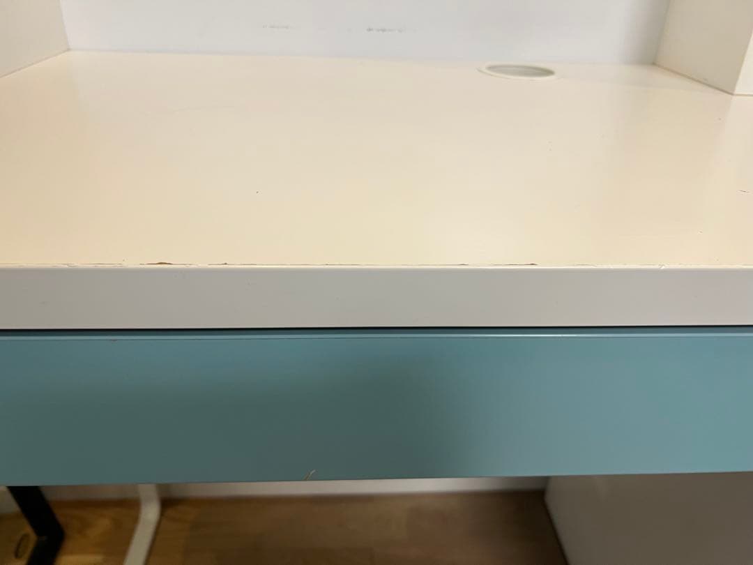 IKEA ミッケデスクと追加シェルフユニット　２点セット