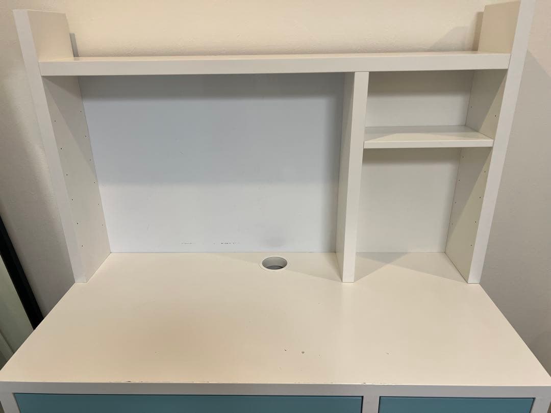 IKEA ミッケデスクと追加シェルフユニット　２点セット