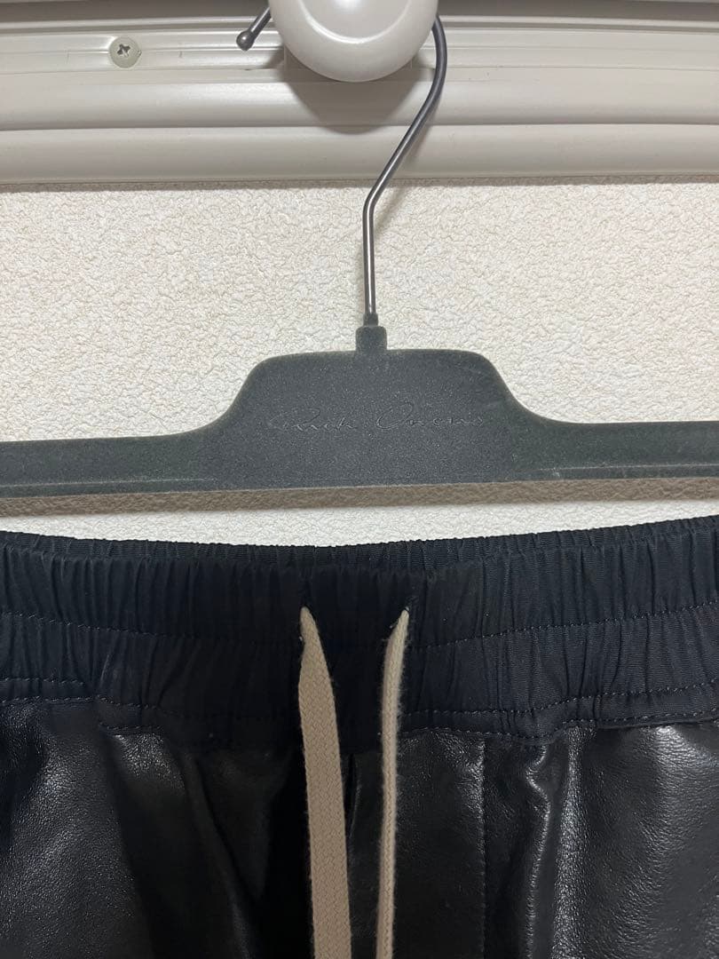 Rick Owens レザーショートパンツ
