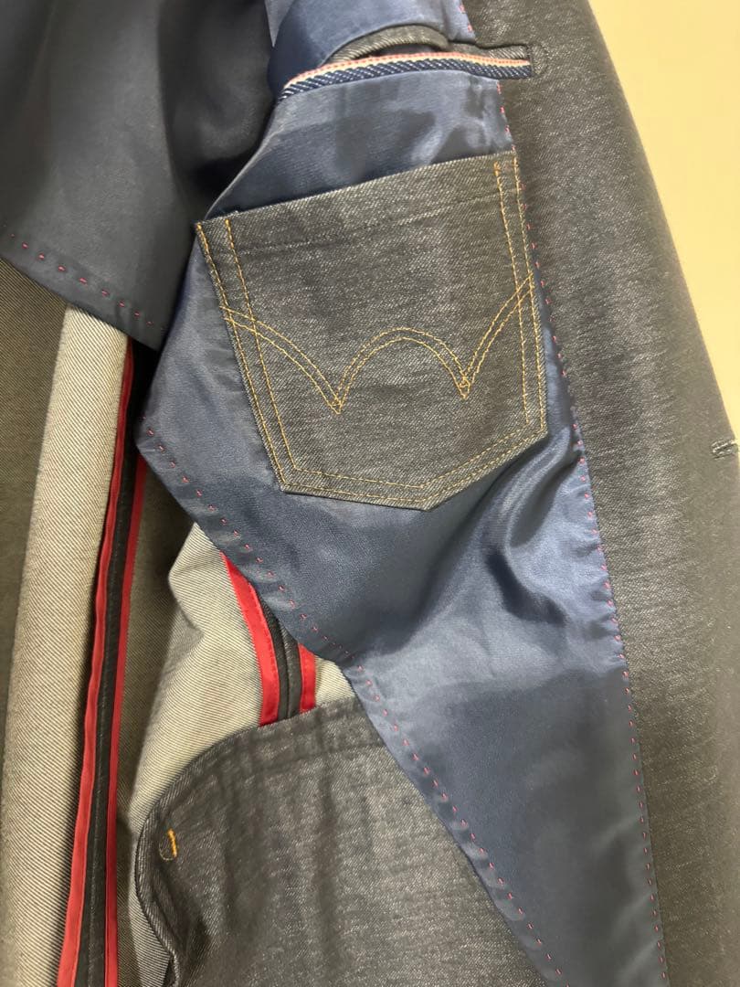 新品⭐︎EDWIN セットアップ　デニム　スーツ　デニスラ