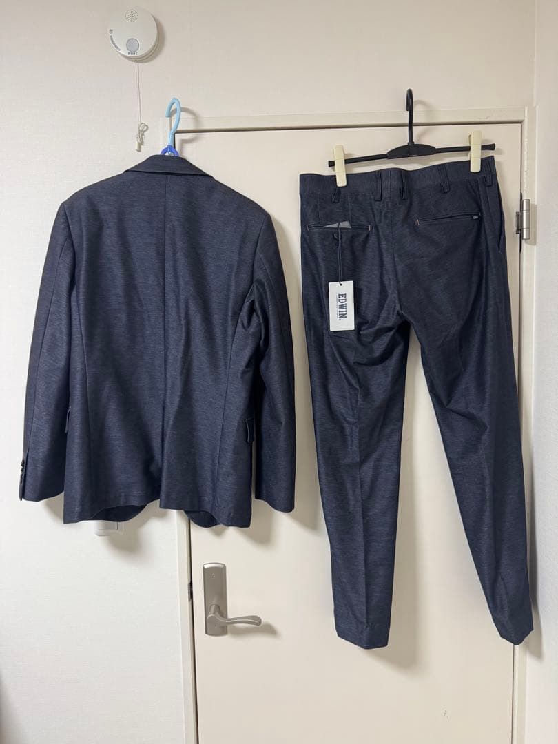 新品⭐︎EDWIN セットアップ　デニム　スーツ　デニスラ