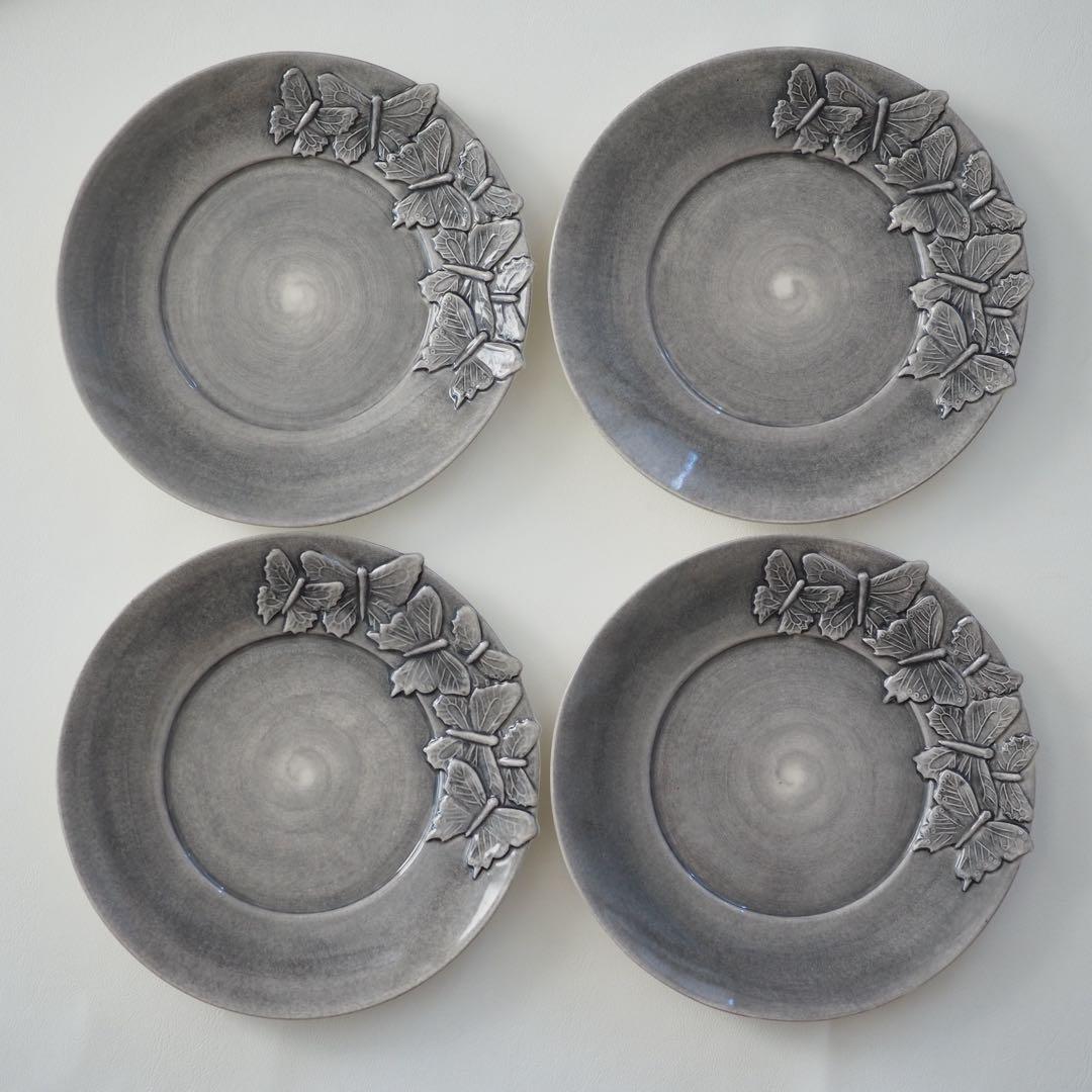 MATEUS マテュース バタフライ プレート 2枚セット