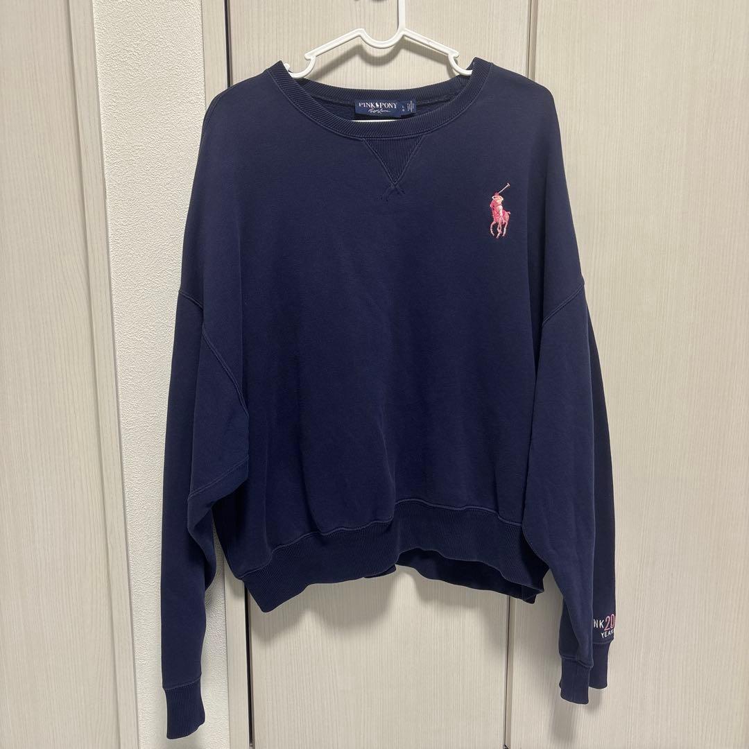 ラルフローレン PINK PONY 刺繍 スウェット
