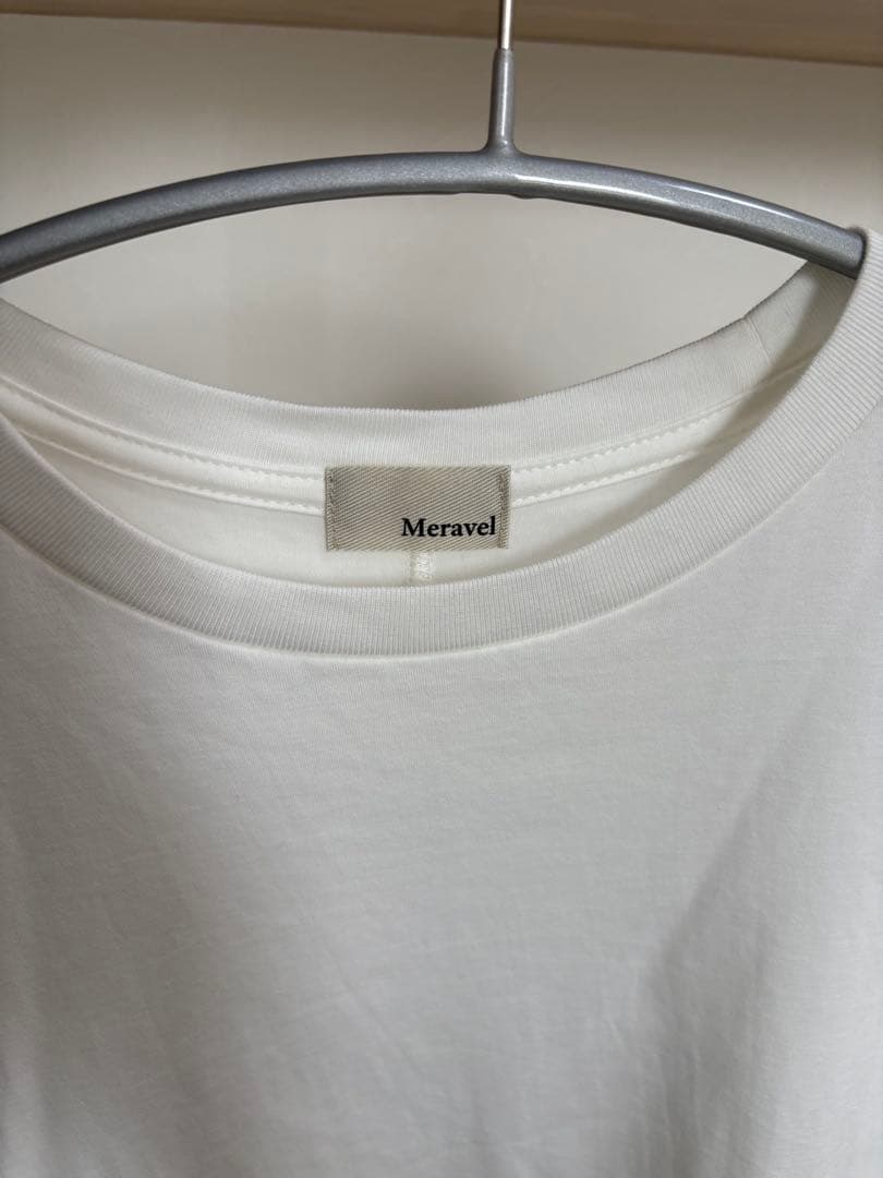 【サンクスカード付】Meravel ミーラベル　Tシャツ ホワイト 高橋志津奈